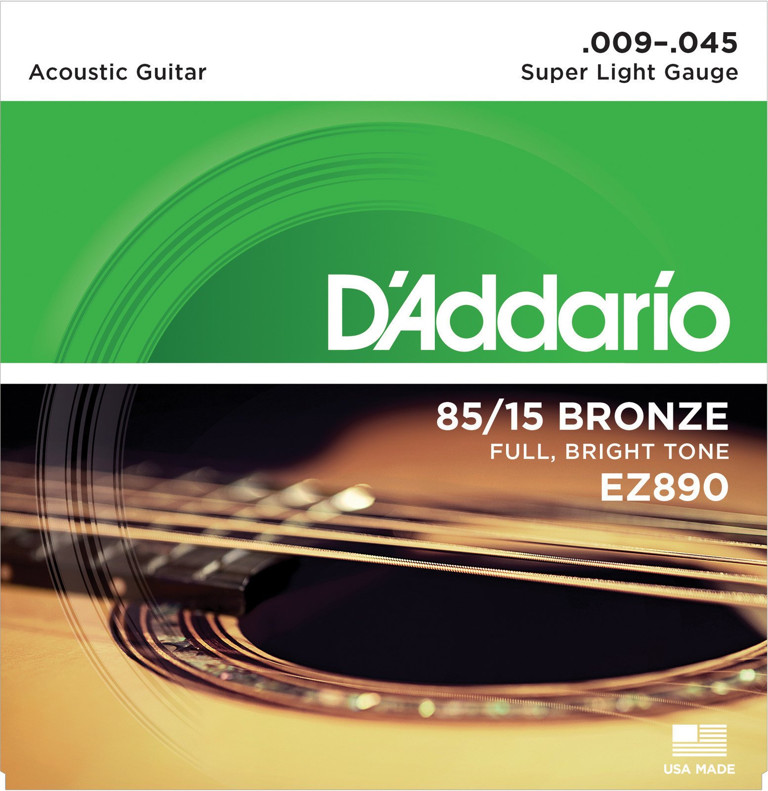 Струни за акустична китара D'Addario EZ-890