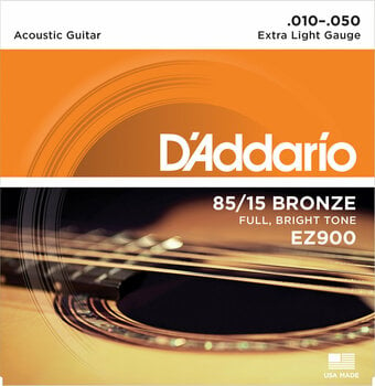 Cordes de guitares acoustiques D'Addario EZ-900 - 1