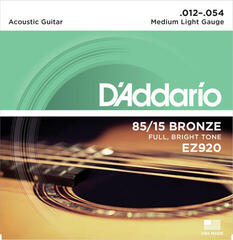 Struny do gitary akustycznej D'Addario EZ920