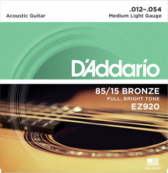 Struny pro akustickou kytaru D'Addario EZ920 - 1