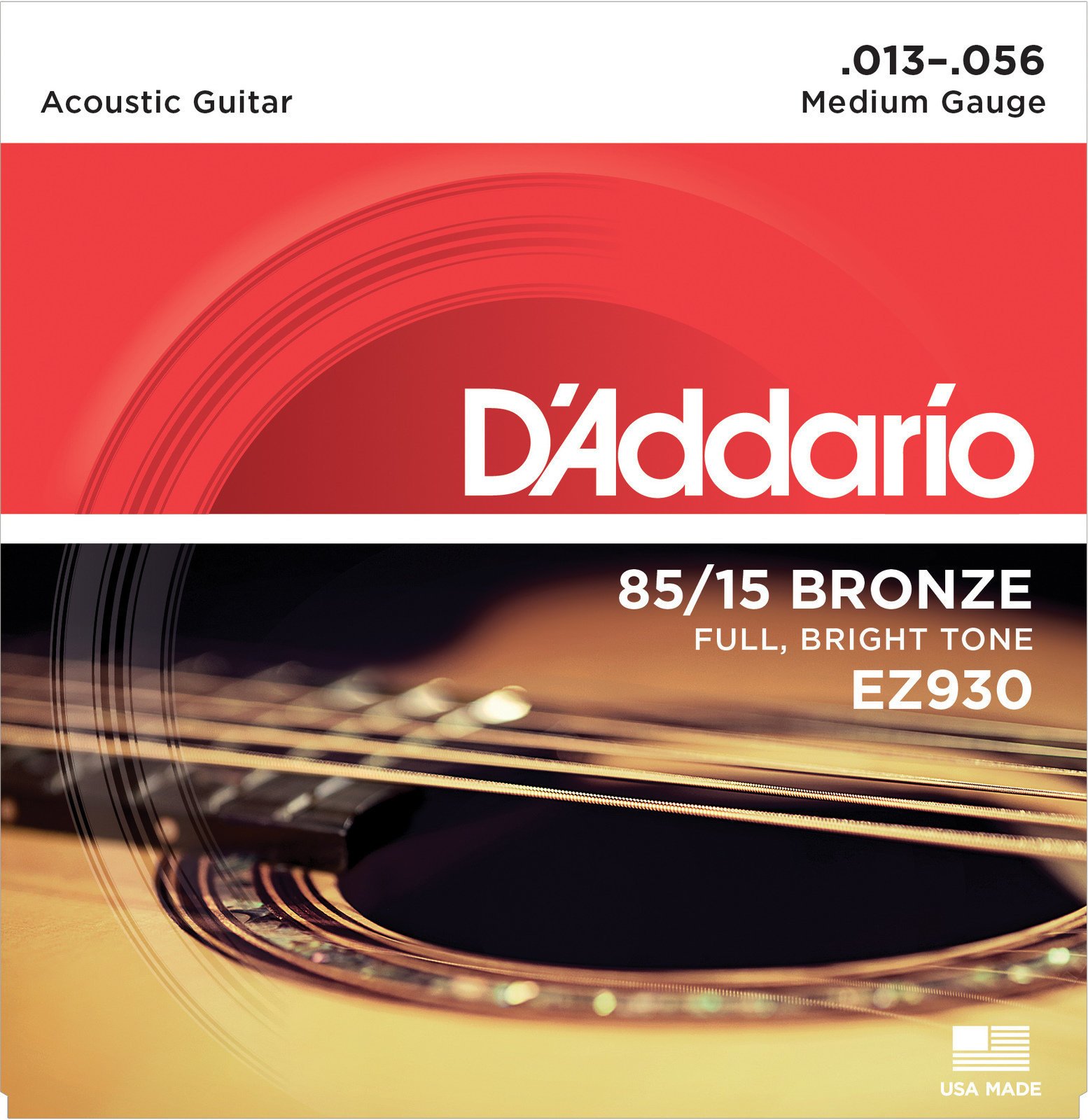 Akusztikus gitárhúrok D'Addario EZ930