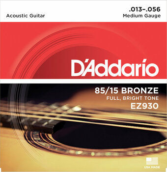 Struny pro akustickou kytaru D'Addario EZ930