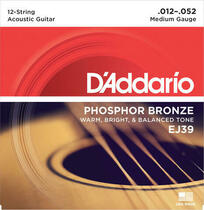 D'Addario EJ39 Струни для акустичної гітари (Як новий)