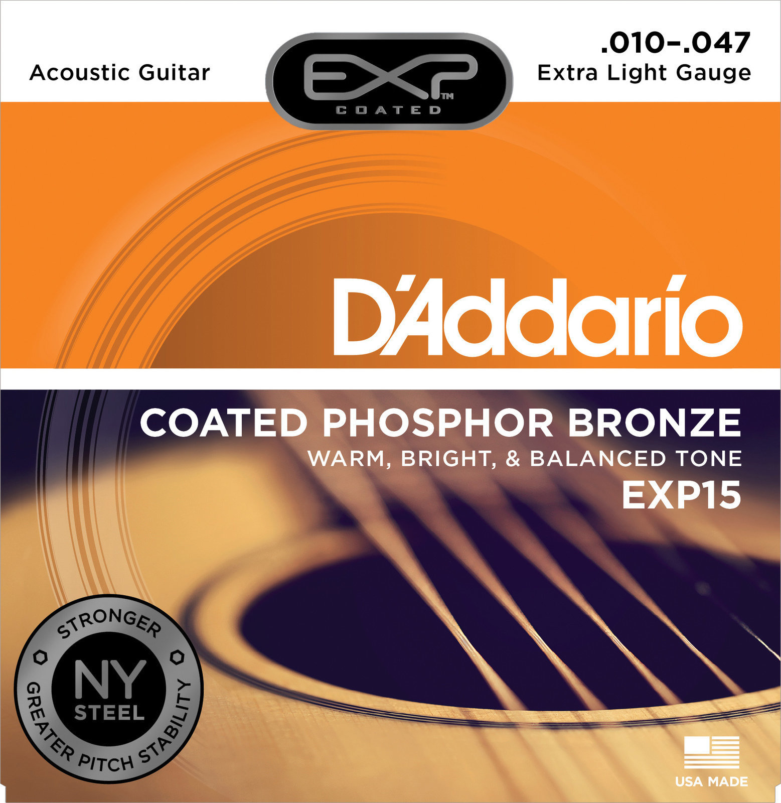 Guitarstrenge D'Addario EXP15