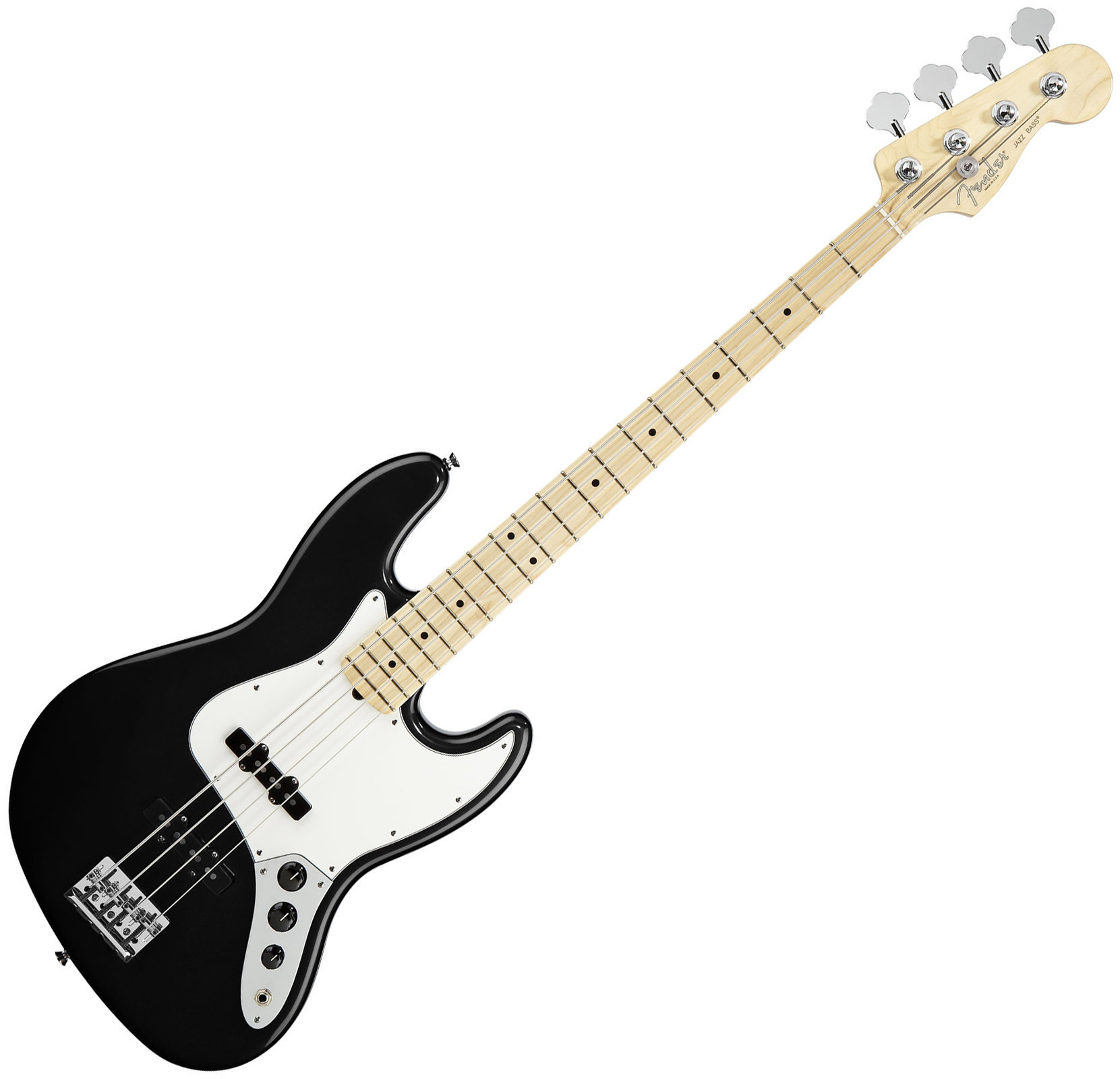 Električna bas gitara Fender American Standard Jazz Bass MN Black