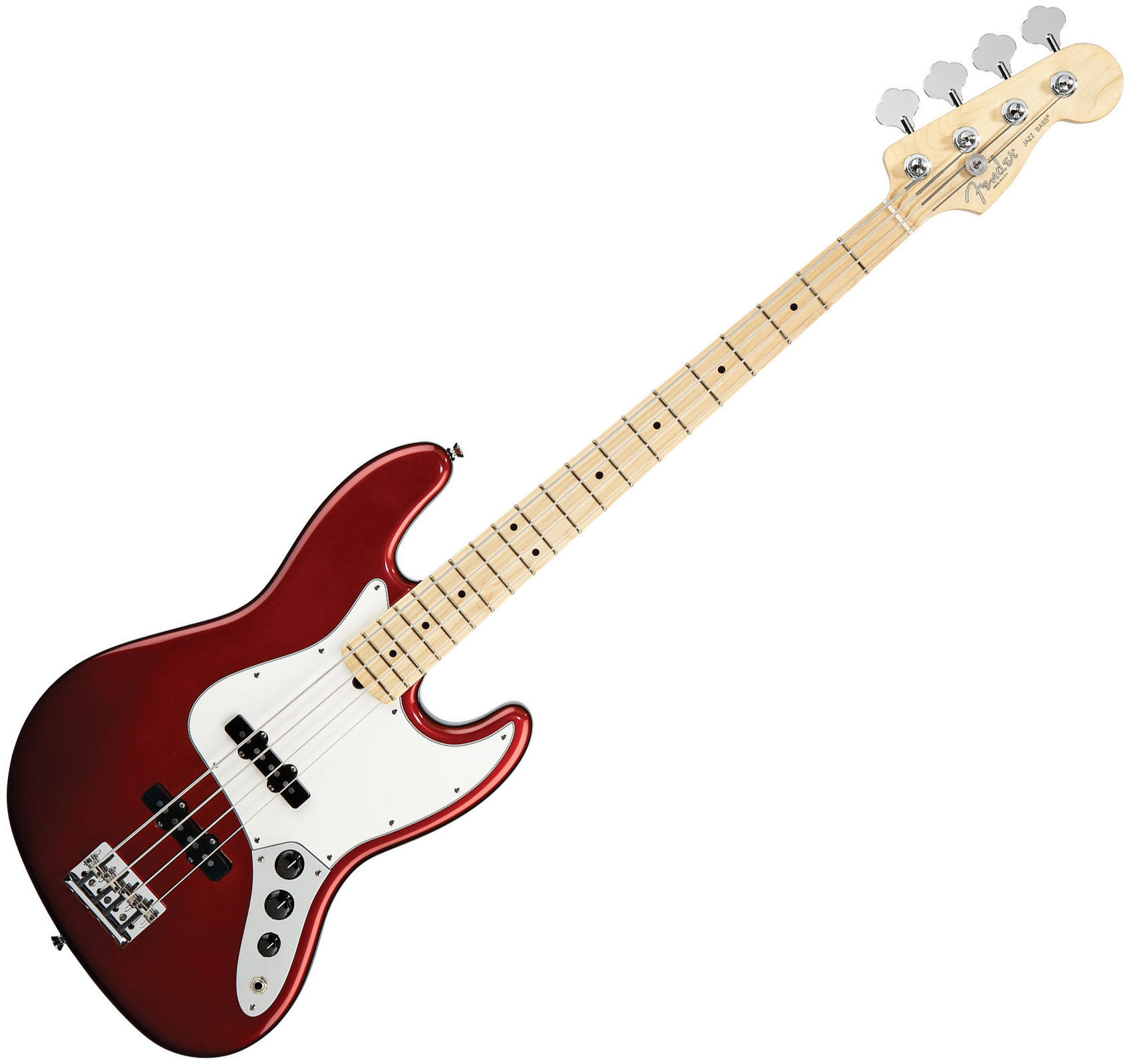Električna bas gitara Fender American Standard Jazz Bass MN Candy Cola
