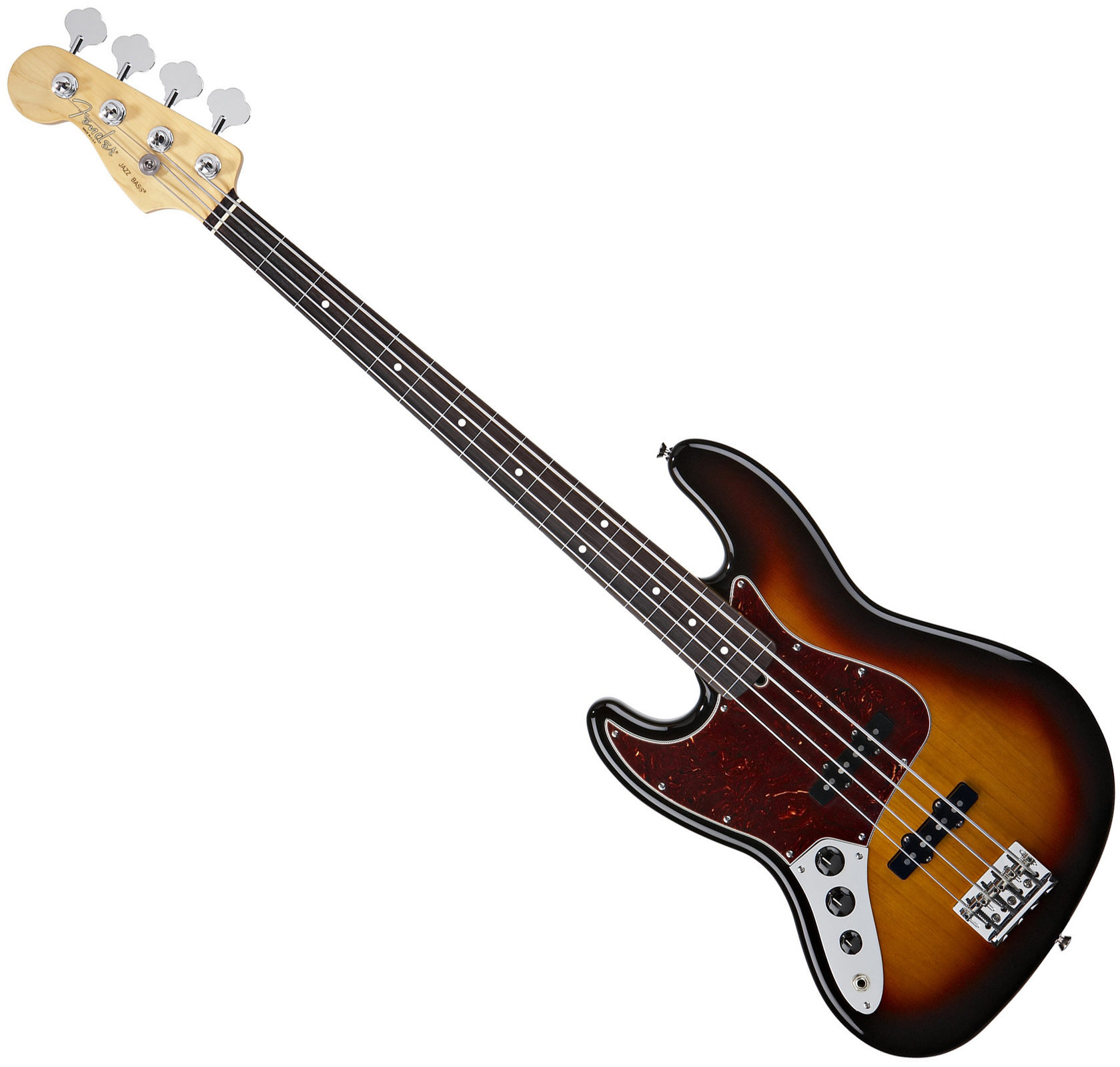 Basgitara pre ľaváka Fender American Standard Jazz Bass LH RW 3-Color Sunburst