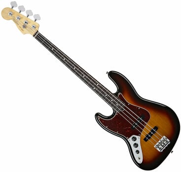 Basgitara pre ľaváka Fender American Standard Jazz Bass LH RW 3-Color Sunburst - 1