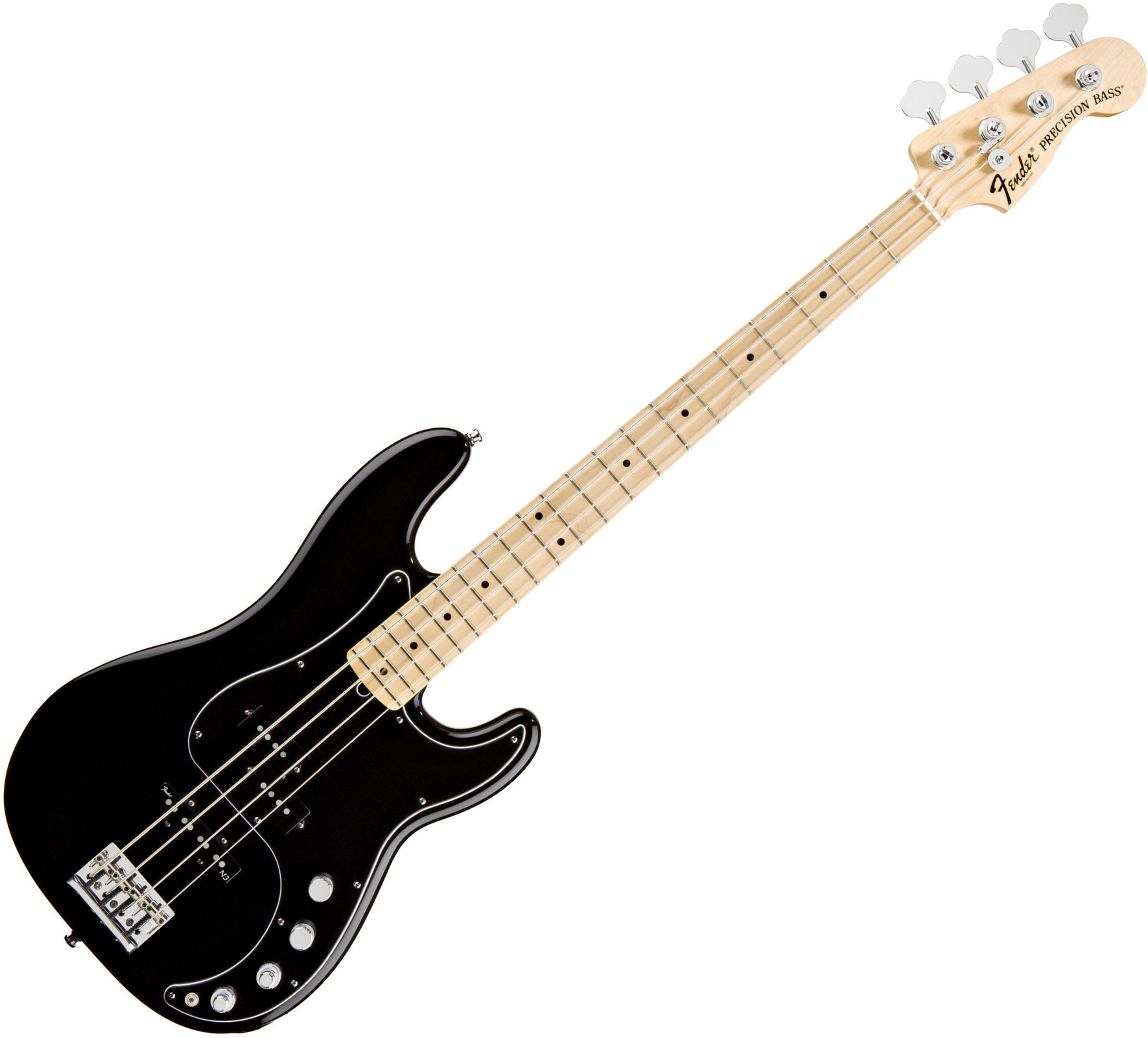 Fender American Deluxe Precision Bass MN Black - Muziker