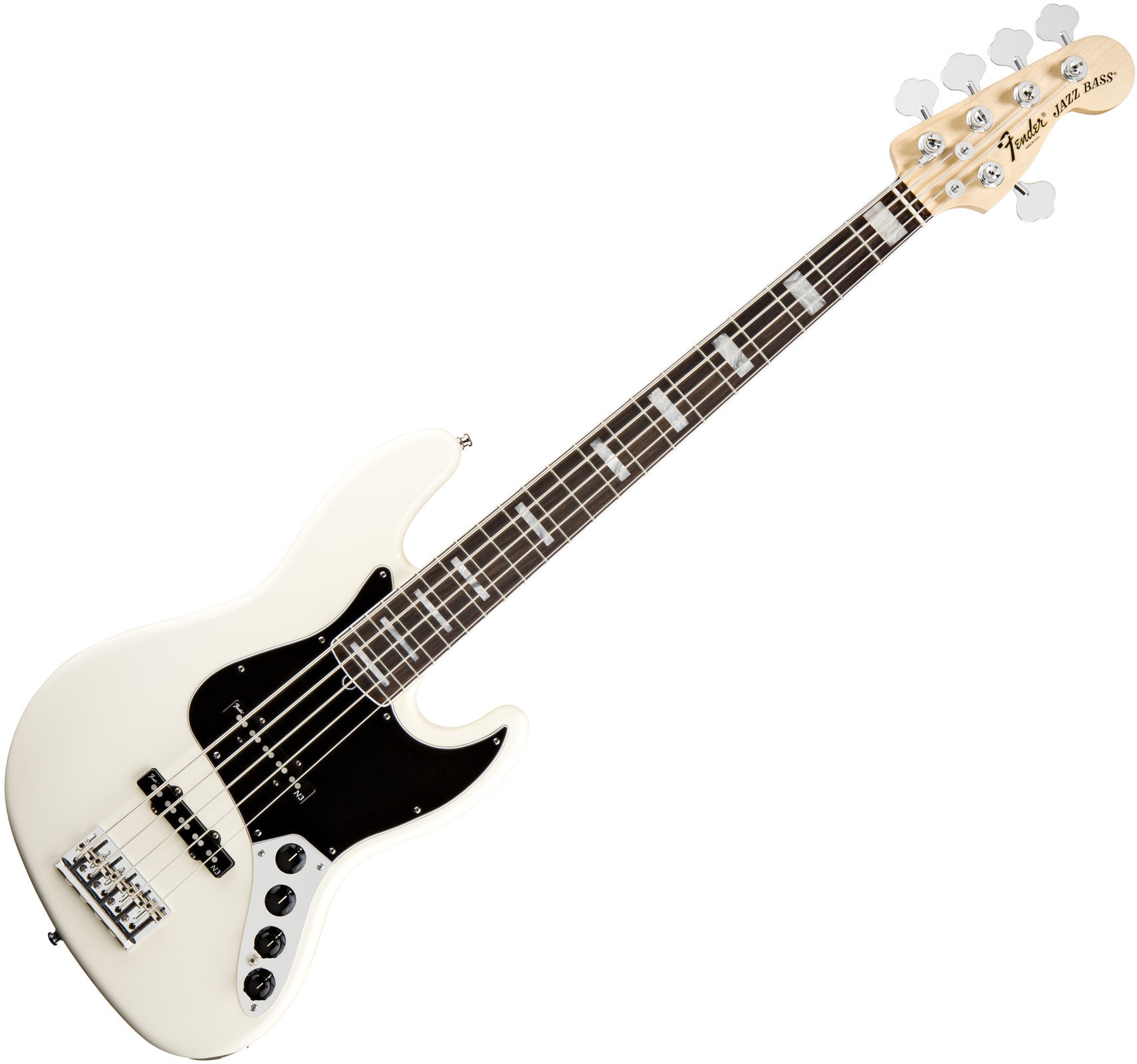 ベース Fender American Deluxe Jazz Bass V Fender American Deluxe Jazz Bass V - 3-Color Sunburst