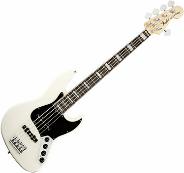 Fender American Deluxe Jazz Bass - Olympic White | Sweetwater