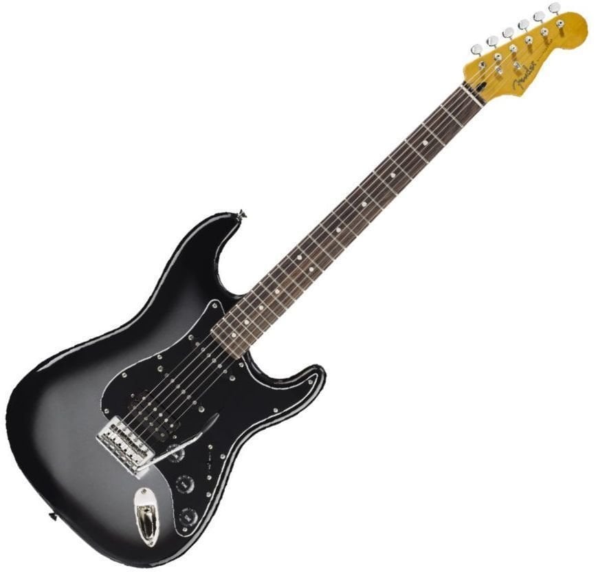 ギター Fender Modern Player STRATOCASTER Fender Modern Player Stratocaster HSS RW Silverburst - Muziker