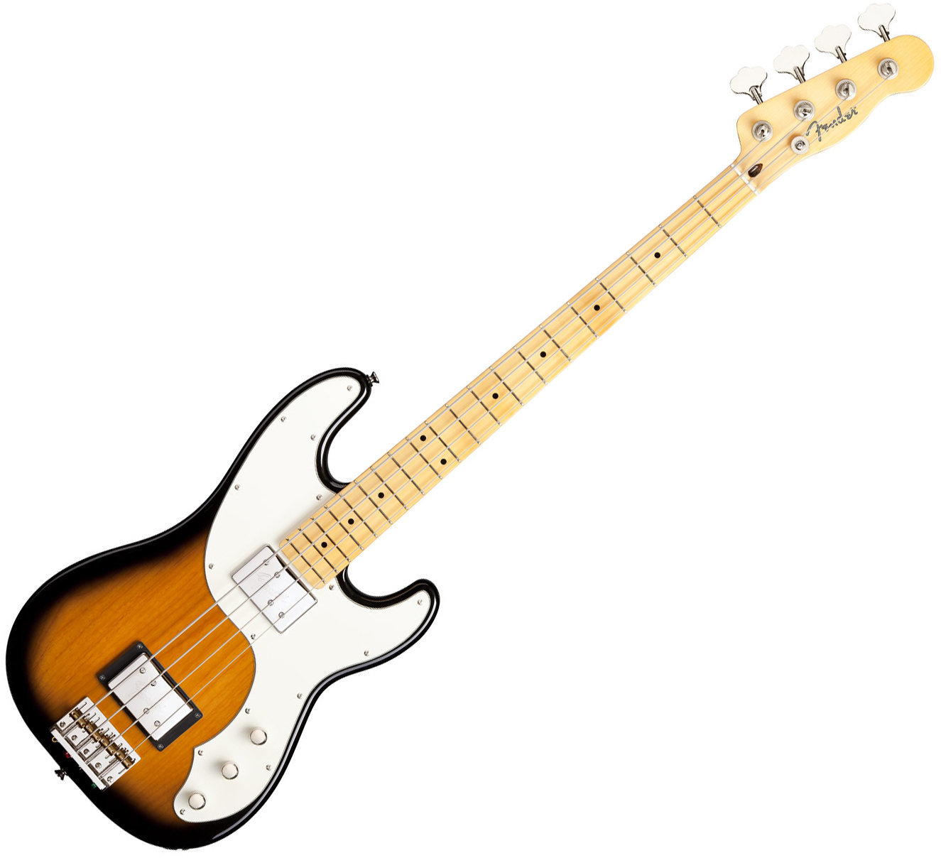 4-string Bassguitar Fender Modern Player Telecaster Bass MN 2-Color Sunburst