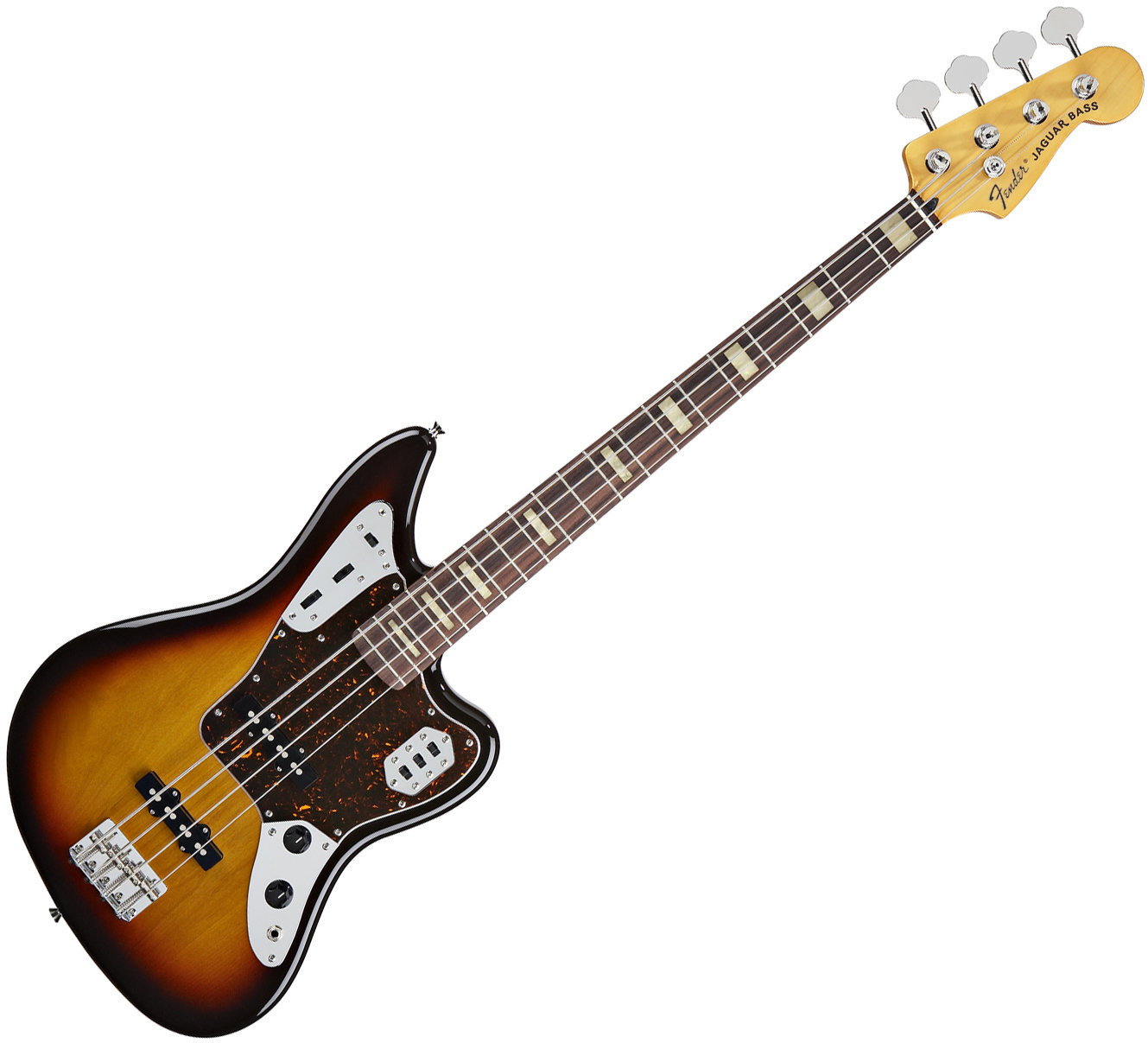 4-string Bassguitar Fender Jaguar Bass RW 3-Color Sunburst