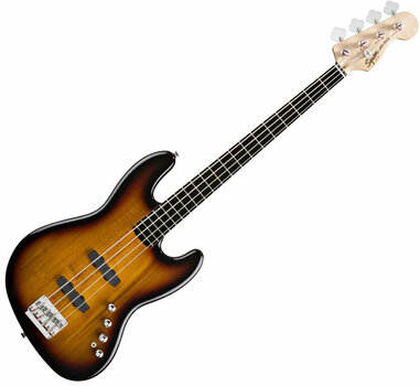 E-Bass Fender Squier Deluxe Jazz Bass IV Active EB 3-Color Sunburst - 1