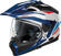 Kaciga Nolan N70-2 X Stunner N-Com Metal White Blue/Red 3XL Kaciga