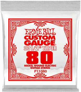 Einzelsaite für Gitarre Ernie Ball P11080 Einzelsaite für Gitarre - 1