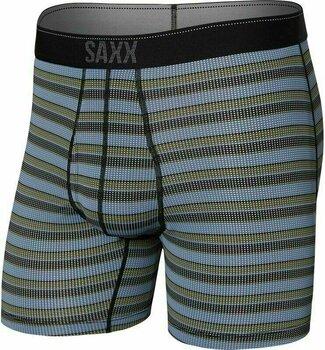 Fitness spodní prádlo SAXX Quest Boxer Brief Solar Stripe/Twilight XL Fitness spodní prádlo - 1