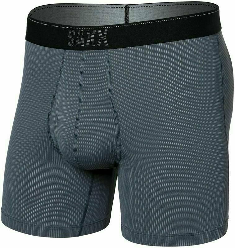 Sous-vêtements de sport SAXX Quest Boxer Brief Turbulence S Sous-vêtements de sport