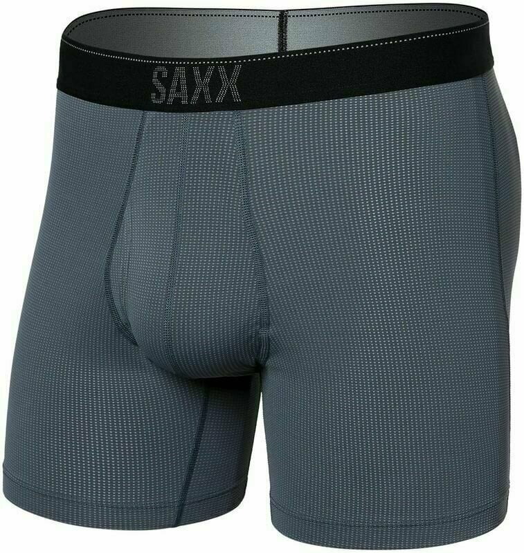 Sous-vêtements de sport SAXX Quest Boxer Brief Turbulence L Sous-vêtements de sport