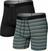 Fitness Underwear SAXX Quest 2-Pack Boxer Brief Sunrise Stripe/Black II S Fitness Underwear
