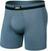 Fitness fehérnemű SAXX Sport Mesh Boxer Brief Stone Blue L Fitness fehérnemű