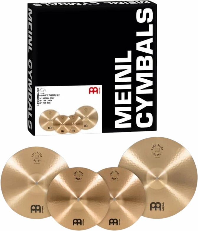 Photos - Cymbal Meinl Pure Alloy Complete  Set  Set PA-CS2 