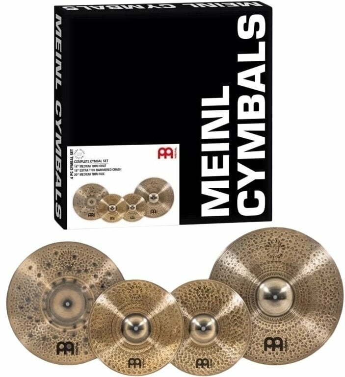 Cintányérszett Meinl Pure Alloy Custom Complete Cymbal Set Cintányérszett