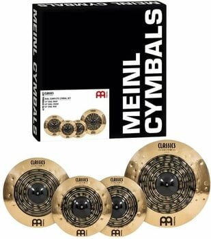 Conjunto de pratos Meinl Classics Custom Dual Complete Cymbal Set Conjunto de pratos - 1