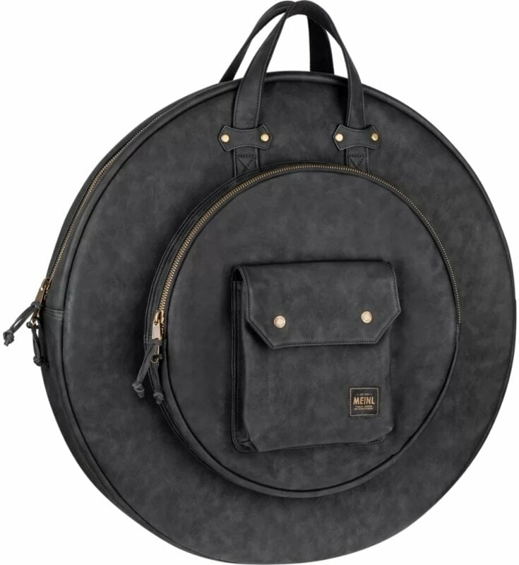 Beschermhoes voor bekkens Meinl 22" Vintage Hyde Cymbal Bag Classic Black Beschermhoes voor bekkens