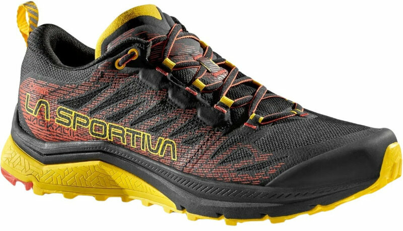 Trailowe buty do biegania La Sportiva Jackal II GTX Black/Yellow 42 Trailowe buty do biegania