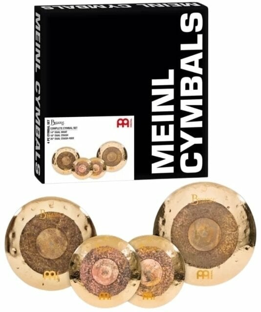 Conjunto de pratos Meinl Byzance Extra Dry Complete Cymbal Set Conjunto de pratos