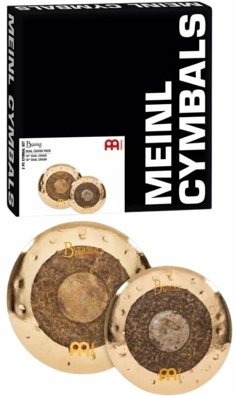 Set de cymbales Meinl Byzance Dual Crash Pack Set de cymbales