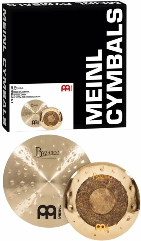 Set de cymbales Meinl Byzance Mixed Set Crash Pack Set de cymbales