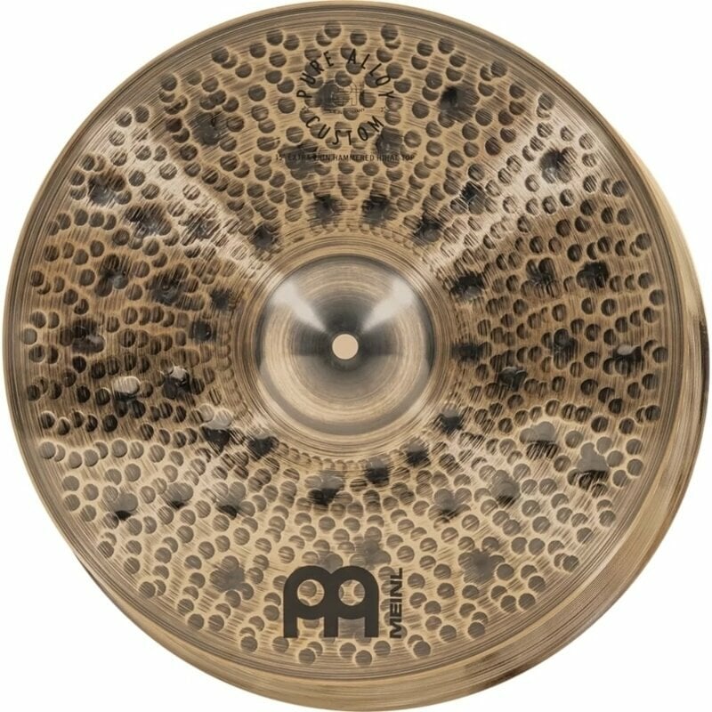 Cinel Hit-Hat Meinl 15" Pure Alloy Custom Extra Thin Hammered Hihat Cinel Hit-Hat 15"