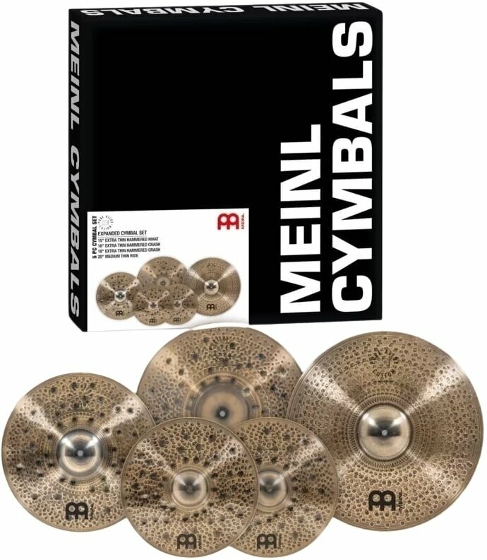 Cymbal sæt Meinl Pure Alloy Custom Expanded Cymbal Set Cymbal sæt