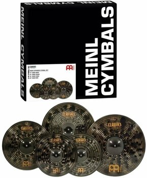 Cintányérszett Meinl Classics Custom Dark Expanded Cymbal Set Cintányérszett - 1