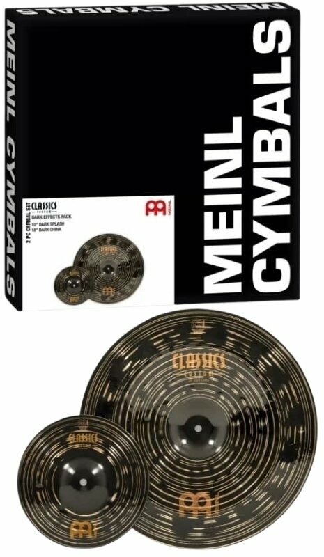Cymbal sæt Meinl Classics Custom Dark Effects Pack Cymbal sæt