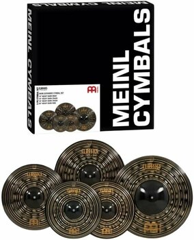 Juego de platillos Meinl Classics Custom Dark Expanded Cymbal Set Juego de platillos - 1