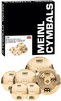 Cymbal Set Meinl Classics Custom Extreme Metal Expanded Cymbal Set Cymbal Set - 1