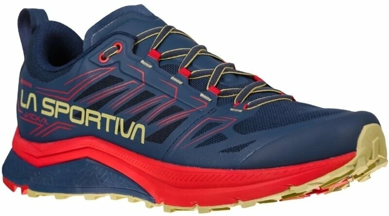 Pantofi de alergare pentru trail La Sportiva Jackal GTX Night Blue/Tango Red 42 Pantofi de alergare pentru trail