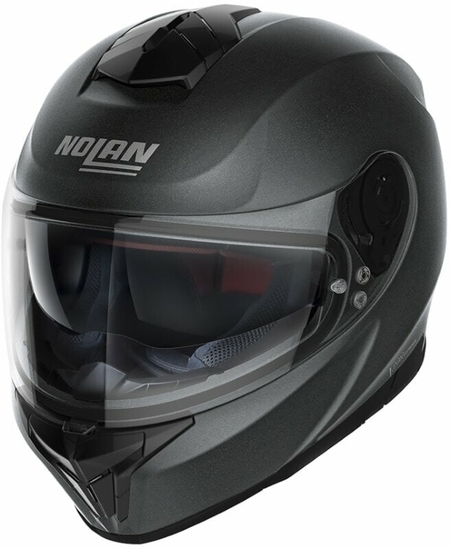 Helm Nolan N80-8 Special N-Com Black Graphite S Helm
