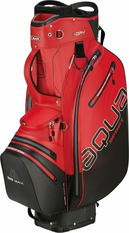 Geanta pentru golf Big Max Aqua Sport 4 Red/Black Geanta pentru golf