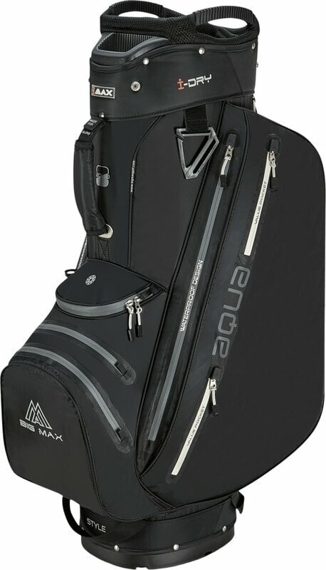 Чантa за голф Big Max Aqua Style 4 Black Чантa за голф
