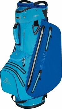 Golfbag Big Max Aqua Style 4 Royal/Sky Blue Golfbag - 1
