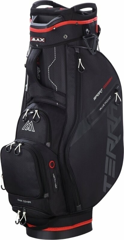 Чантa за голф Big Max Terra Sport Black/Red Чантa за голф