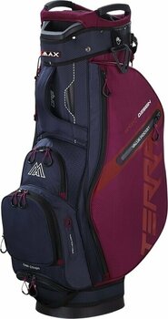 Golf Bag Big Max Terra Sport Navy/Merlot Golf Bag - 1