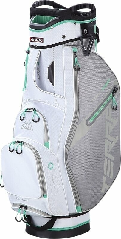 Golfbag Big Max Terra Sport White/Silver/Mint Golfbag