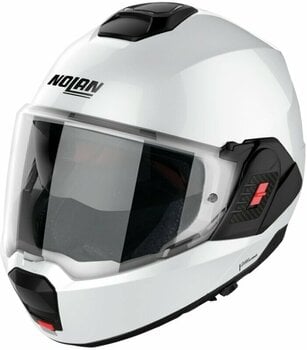 Helmet Nolan N120-1 Special N-Com Pure White S Helmet - 1