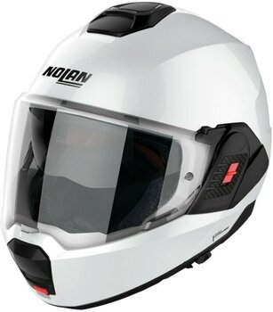 Helm Nolan N120-1 Special N-Com Pure White 3XL Helm - 1